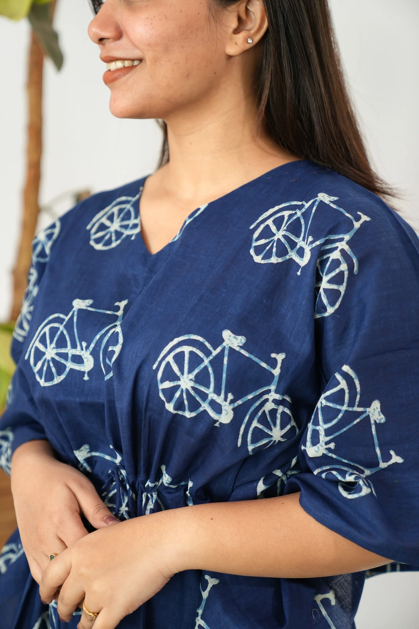 Bicycle cotton kaftan comfies - Image 4